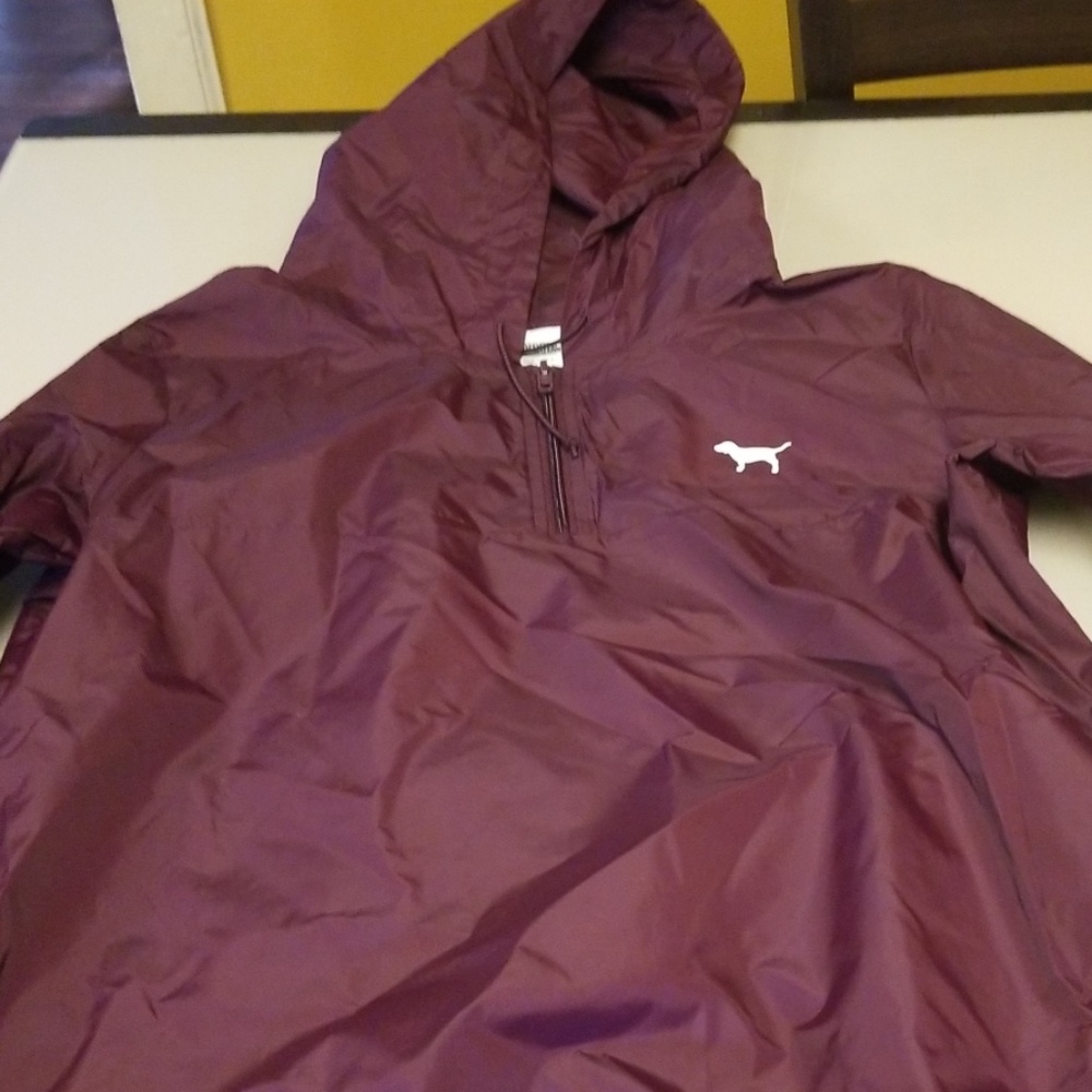 Pink brand Maroon windbreaker